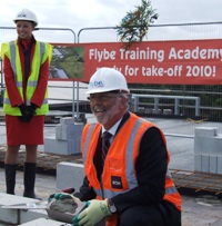 Academy topping out