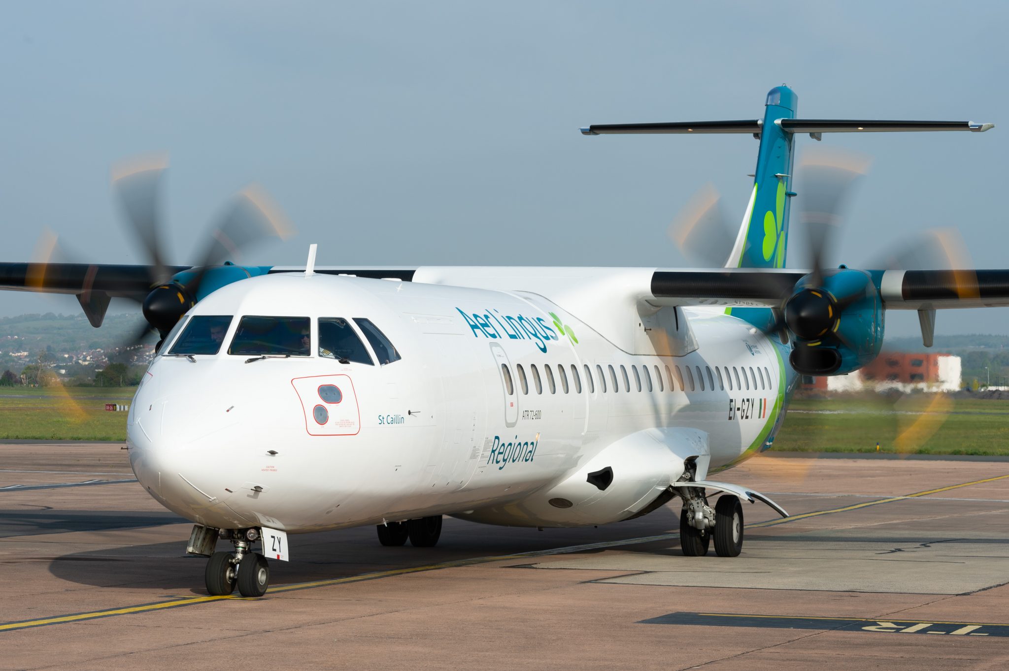 Exeter Airport celebrates launch of Dublin flights with seamless onward