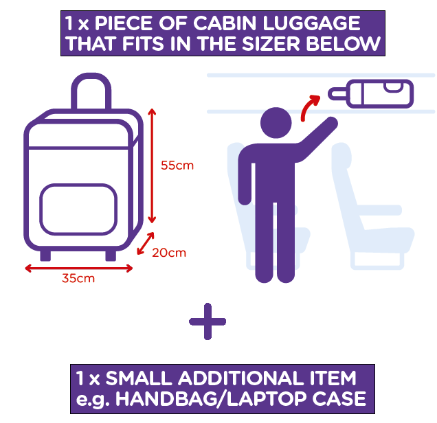 hand baggage size