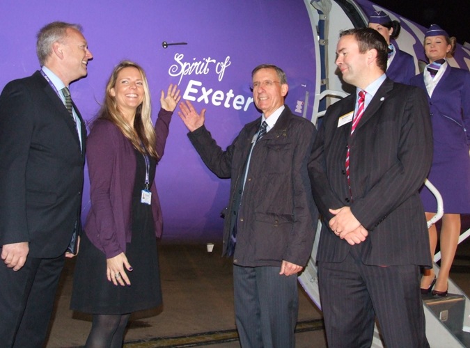 Flybe Spirit of Exeter 500