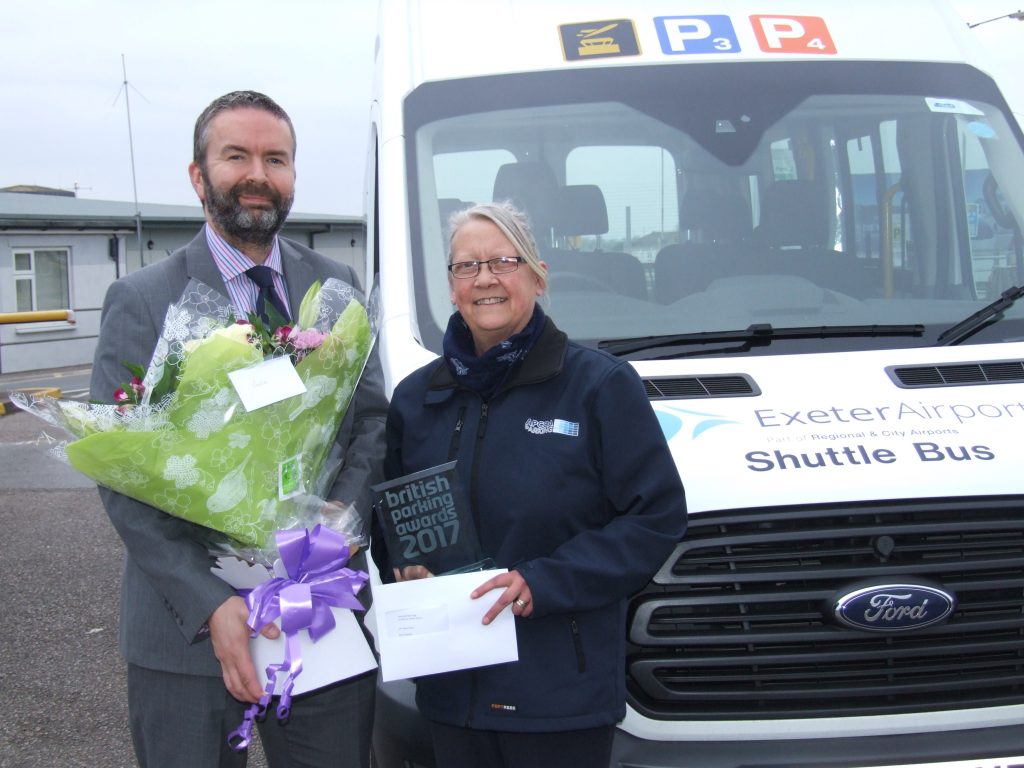 British Parking Award Winner Exeter Airport