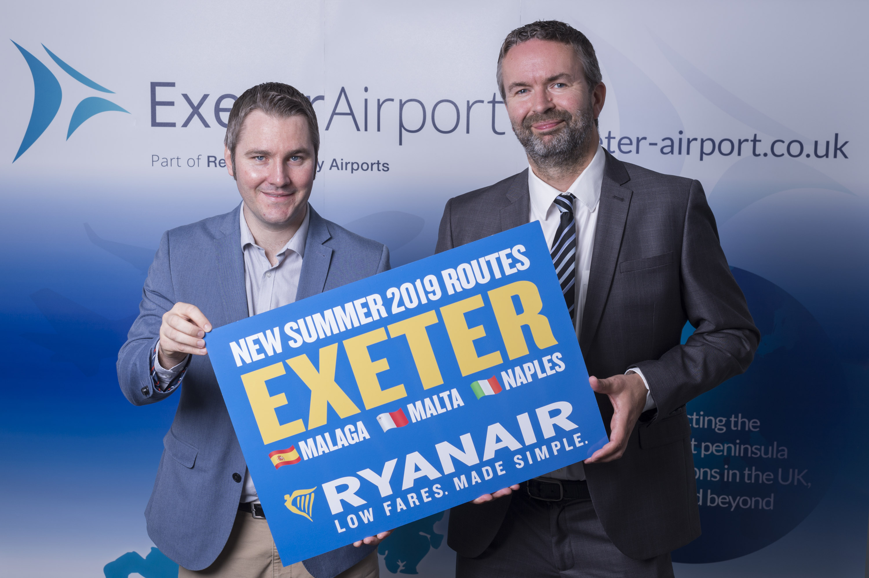 Ryanair's Low Fares Come to Exeter Exeter Airport