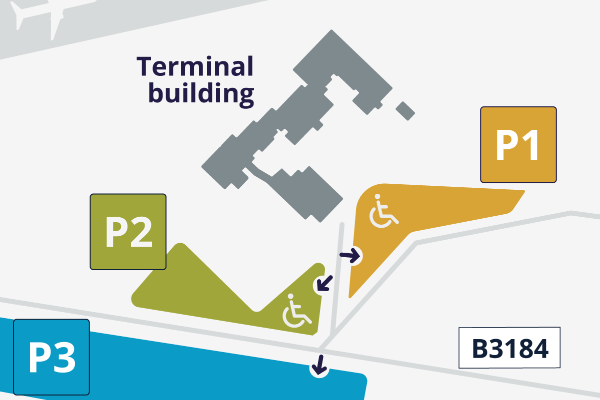 Special Assistance Parking Map